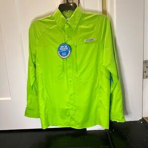 Columbia Men's Standard Blood & Guts Zero Airgill Long Sleeve Size XS -NWT